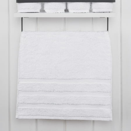 American Soft Linen Hand Towel 100% Cotton 1 Piece Luxury Hand Towel, White