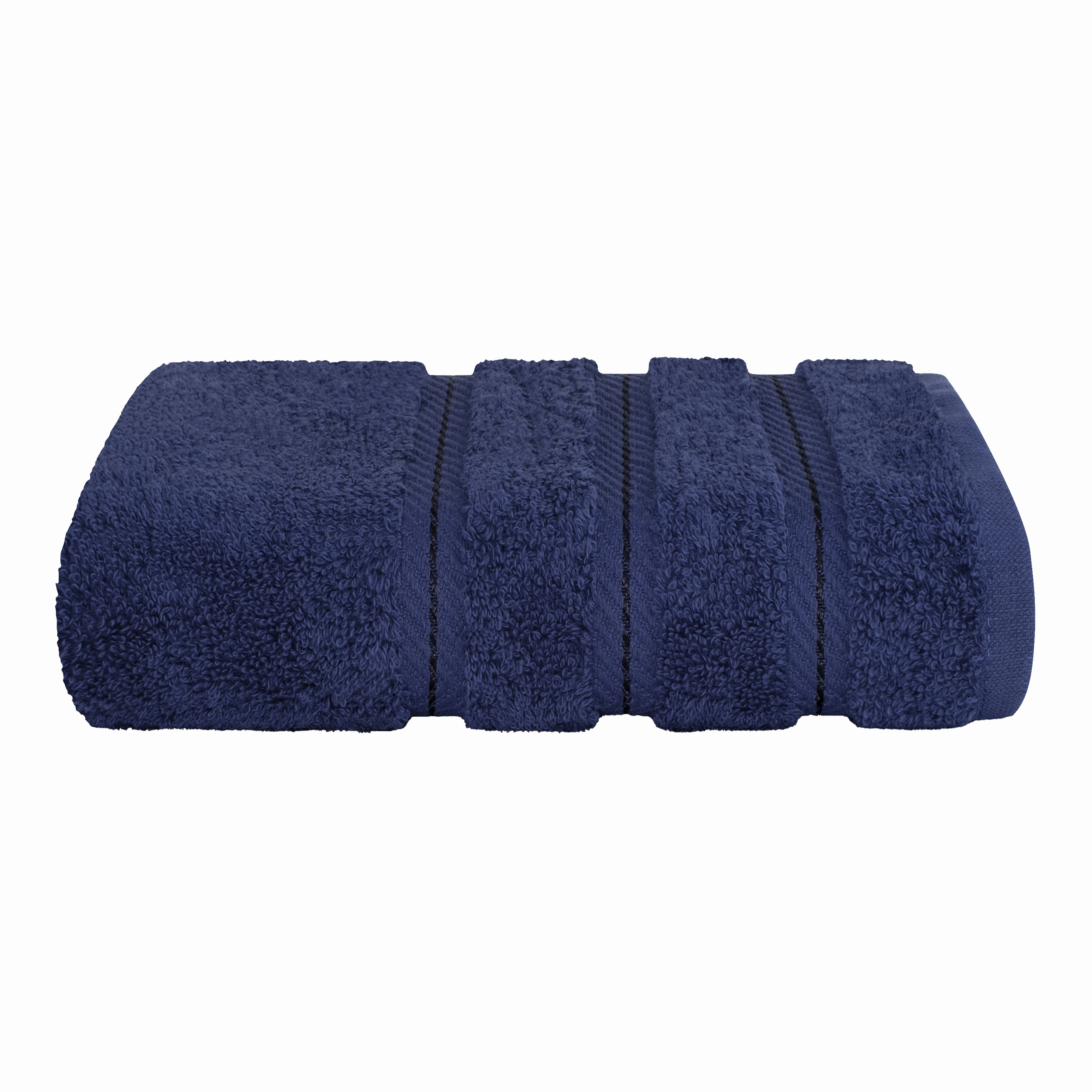 American Soft Linen Hand Towel 100 Turkish Cotton 1 Piece Luxury Hand Towel, Navy Blue