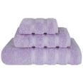 thumbnail image 1 of American Soft Linen Luxury 3 Piece Towel Set, 100% Cotton Turkish Towels for Bathroom, Lilac, 1 of 6