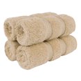 thumbnail image 1 of American Soft Linen Luxury 4 Piece Washcloth Set, 100% Cotton Turkish Washrags and Washcloths, Beige, 1 of 6