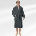 thumbnail image 1 of American Soft Linen Mens Bahrobe, Soft Absorbent Light Weight Cozy Fleece Robes for Men, 1 of 10