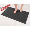 thumbnail image 1 of American Soft Linen, Slip Reducer Bath Rug, 100% Cotton 20x34 inches, Soft Absorbent Bath Mat Rugs, Dark Gray, 1 of 8