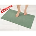 thumbnail image 1 of American Soft Linen, Slip Reducer Bath Rug, 100% Cotton 20x34 inches, Soft Absorbent Bath Mat Rugs, Sage Green, 1 of 7