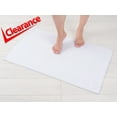 thumbnail image 1 of American Soft Linen, Slip Reducer Bath Rug, 100% Cotton 20x34 inches, Soft Absorbent Bath Mat Rugs, White, 1 of 7