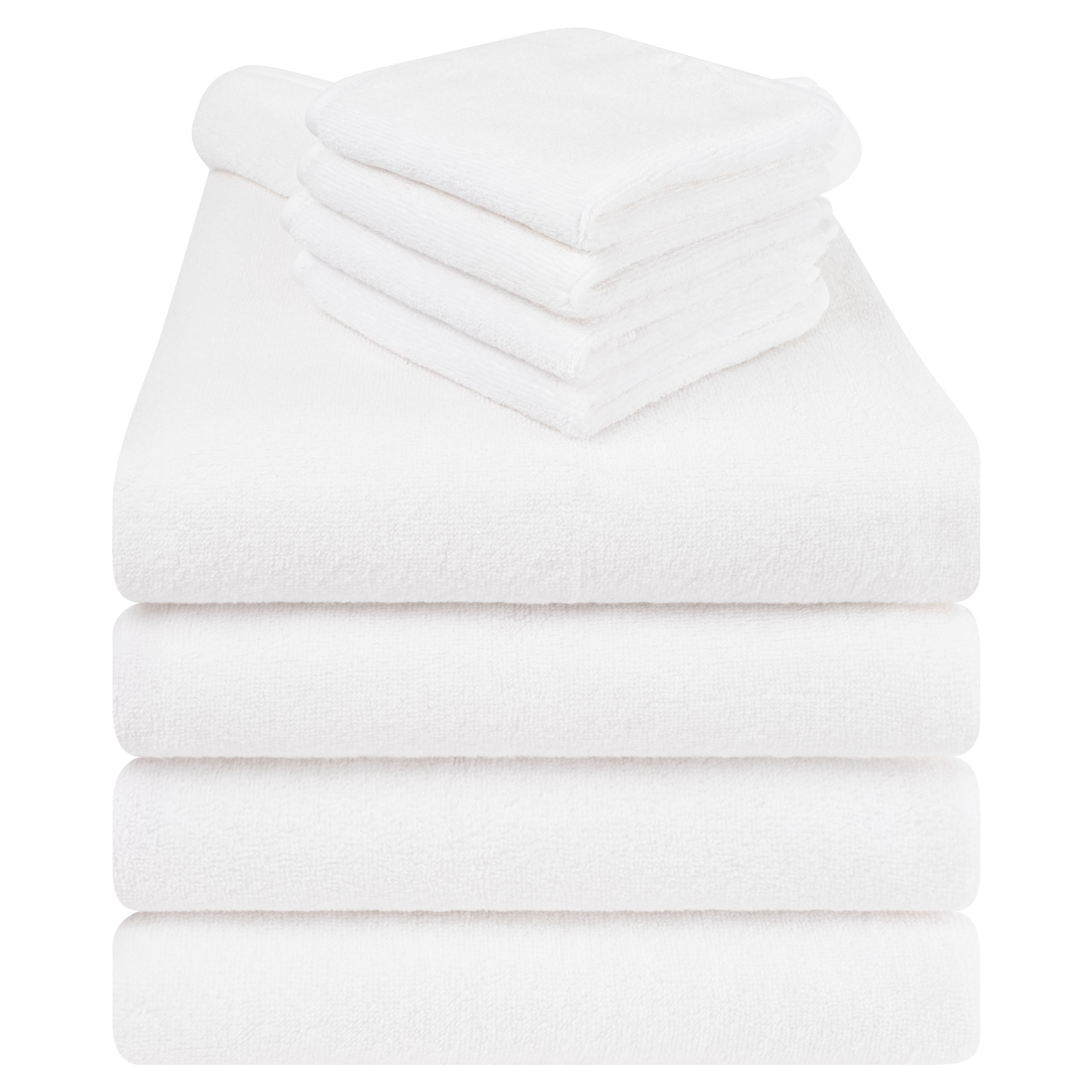 American Soft Linen Turkish Baby Toddler Hooded Bath Towel Set, 100% Cotton Soft Fluffy Baby Toddler Hooded After Shower Towels