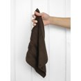 thumbnail image 1 of American Soft Linen Washcloth 100% Cotton 1 Piece Luxury Washcloth, Brown, 1 of 3