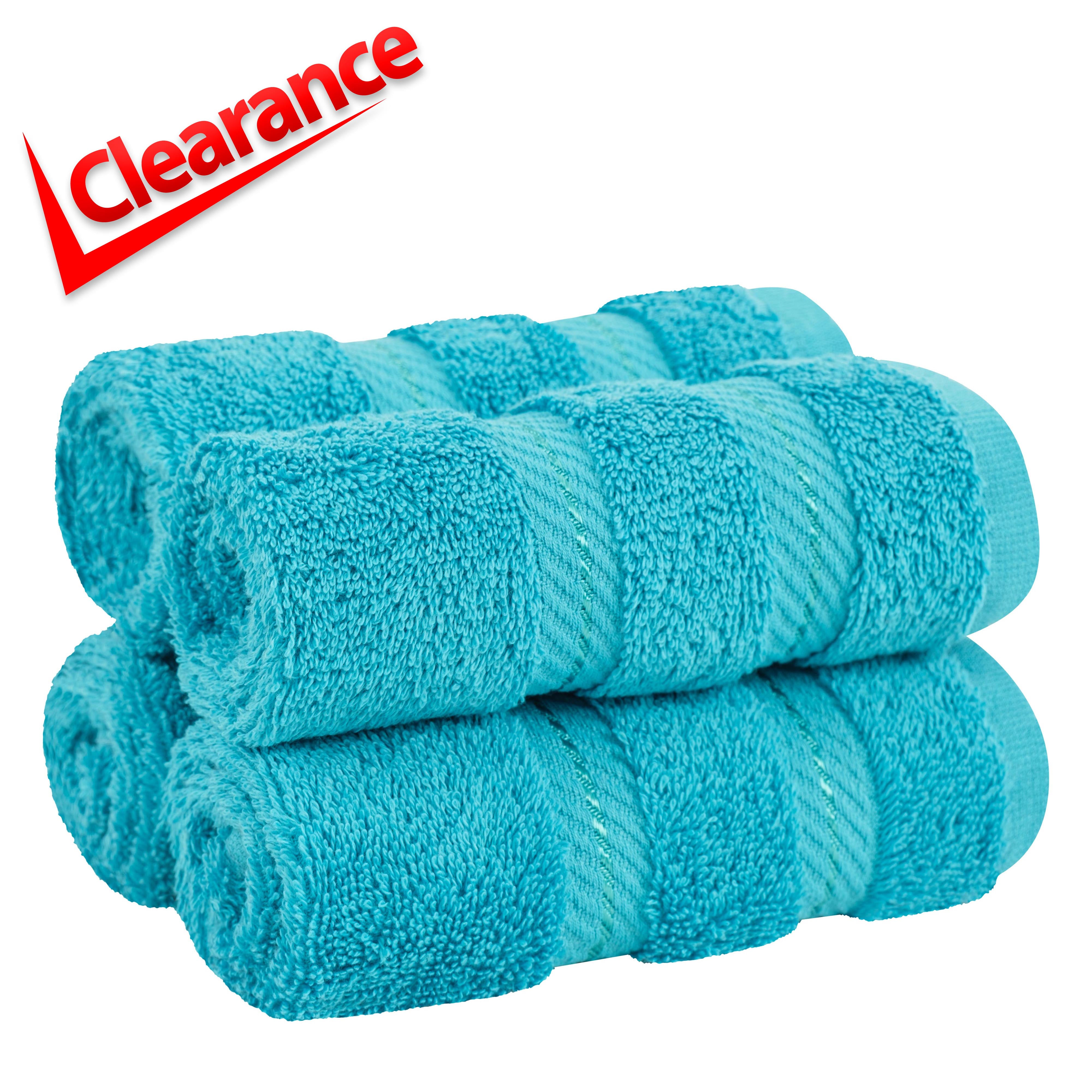 Turkish Hand Towels for Bathroom Set of 4 - 20 x 40 inches