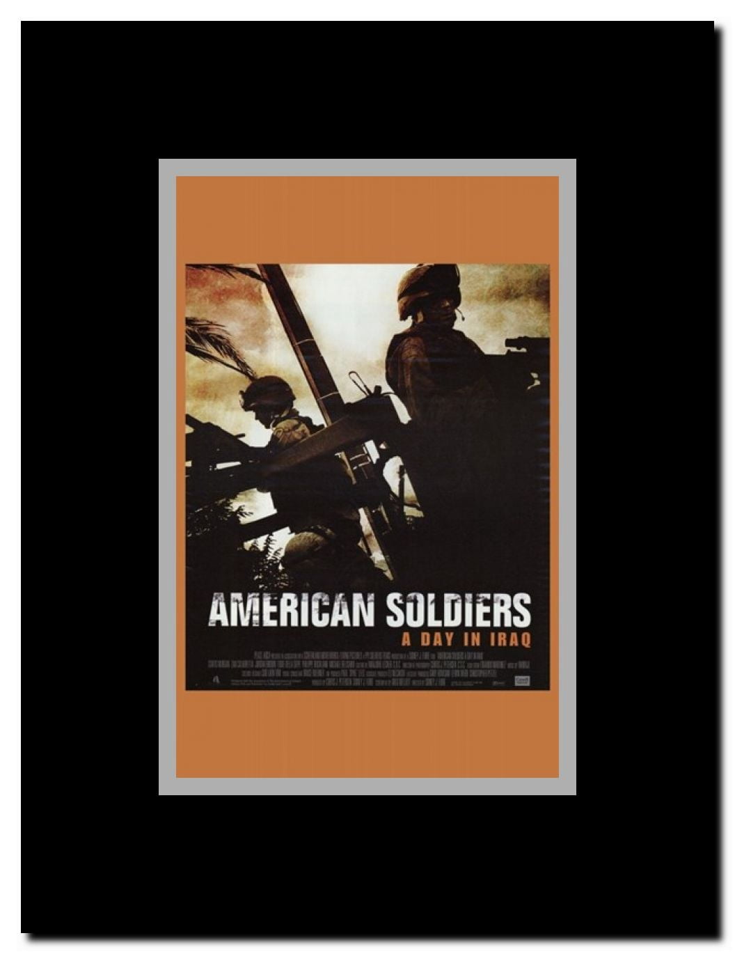 American Soldiers Framed Movie Poster