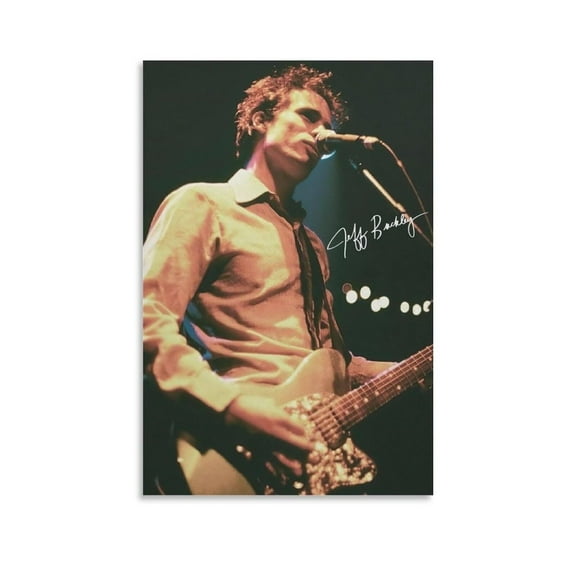American Songwriter Jeff Buckley Poster Fashion Poster Canvas Wall Art Posters For Room Aesthetic And Decor (6) Pictures For Living Room Bedroom Decor