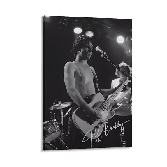 American Songwriter Jeff Buckley Poster Fashion Singer Poster 3 Art Poster Canvas Painting Decor Wall Print Photo Home Modern Decorative Posters