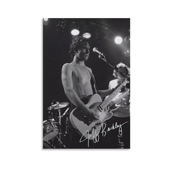 American Songwriter Jeff Buckley Poster Fashion Singer Poster 3 Art Poster Canvas Painting Decor Wall Print Photo Home Modern Decorative Posters