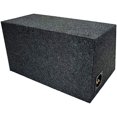 thumbnail image 1 of American Sound Connection Car Audio Single 12" Sealed Subwoofer Salnted Hatchback Stereo Sub Box Enclosure, 1 of 4