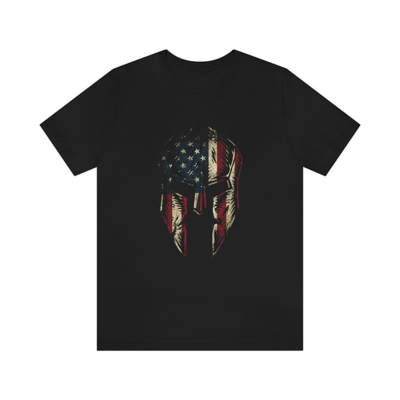 American Spartan Helmet T-Shirt