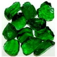 thumbnail image 1 of American Specialty Glass LGREENZM-50 Recycled Chunky Glass, Green - Medium - 0.5-1 in. - 50 lbs, 1 of 1