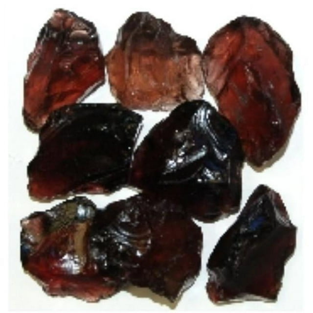 American Specialty Glass LPURPLEM-10 Recycled Chunky Glass, Purple - Medium - 0.5-1 in. - 10 lbs