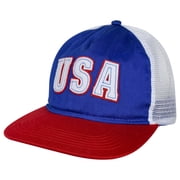 American Spirit USA Meshback Cap- Red/White/Blue