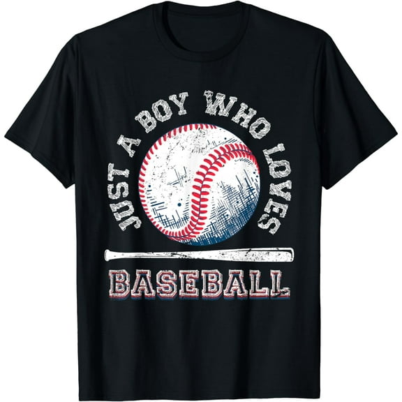 American Sport Fan Baseball Lover Boys Batter Baseball T-Shirt