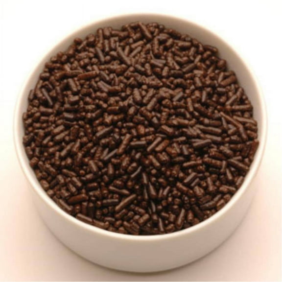 American Sprinkle Chocolate Sprinkles, 6 Pound -- 4 per case.