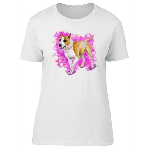 American Staffordshire Dog T-Shirt Women -Image by Shutterstock, Female Medium