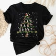 thumbnail image 1 of American Staffordshire Terrier Christmas Tree T-Shirt, Funny Dog Lover Gift, AmStaff Christmas Lights Shirts, Christmas Shirts for Women Men, 1 of 3