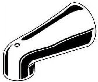 Chrome Wall Mounted Diverter Tub Spout