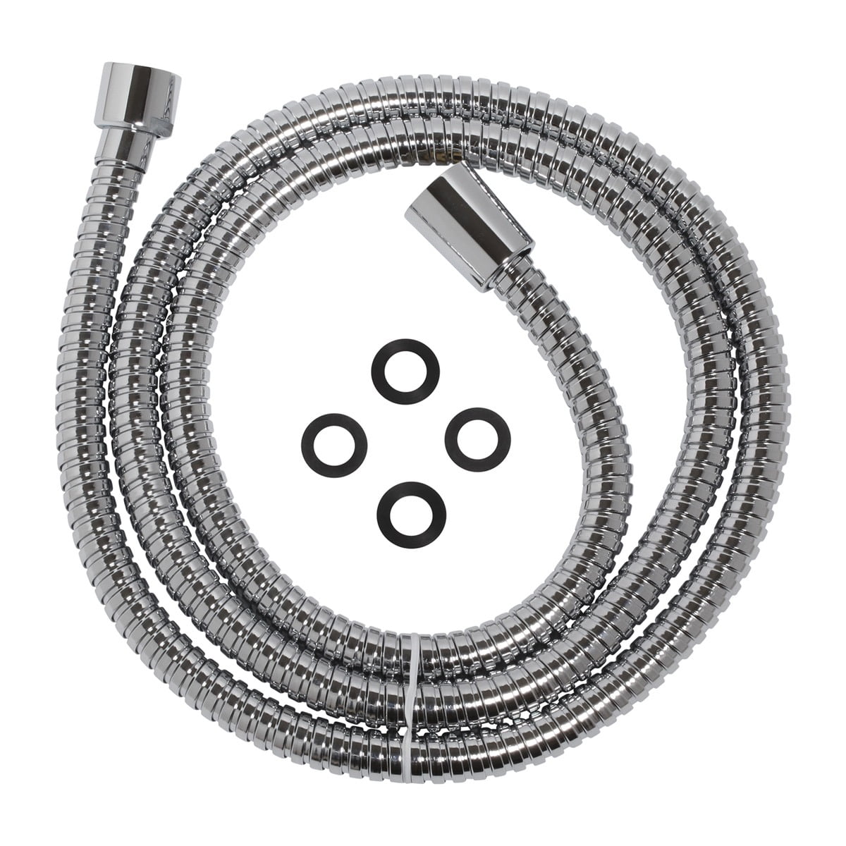 Polished Chrome 59" Hand Shower Hose with Seals