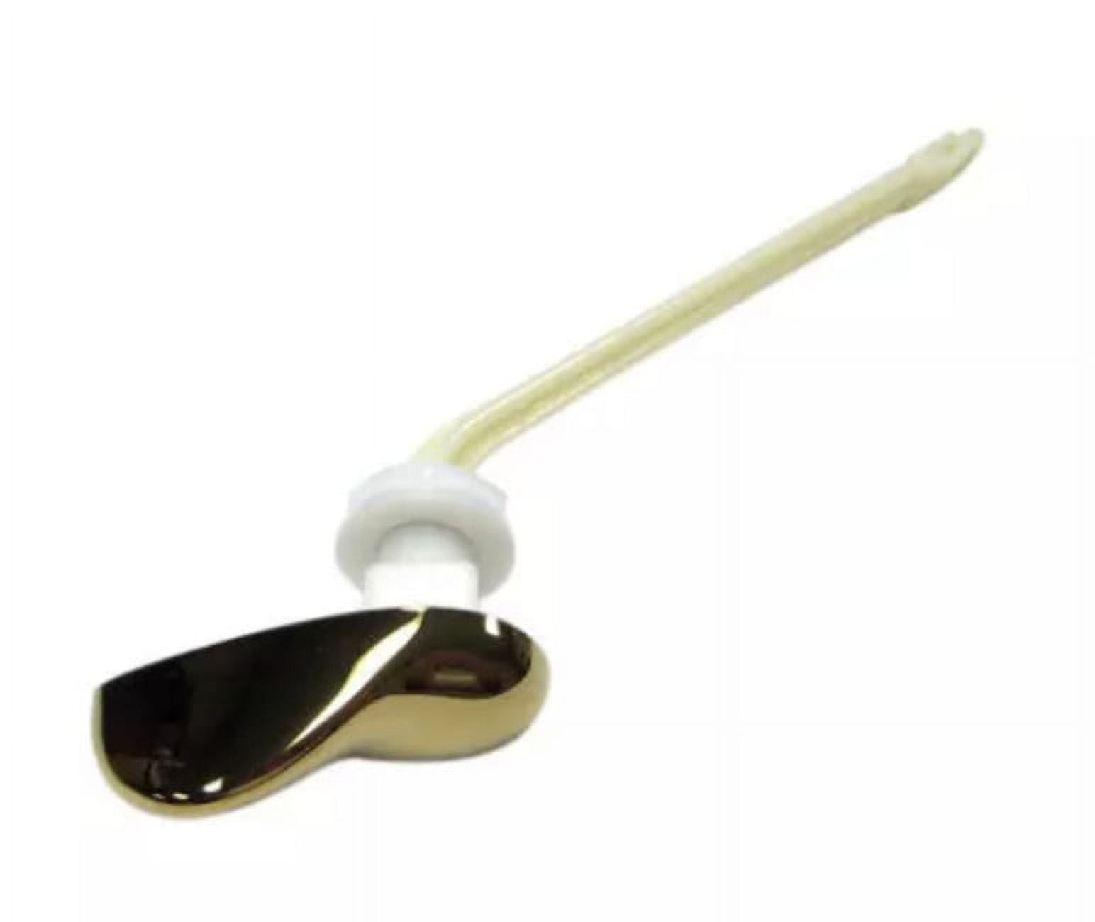 Polished Brass Round Side Trip Lever