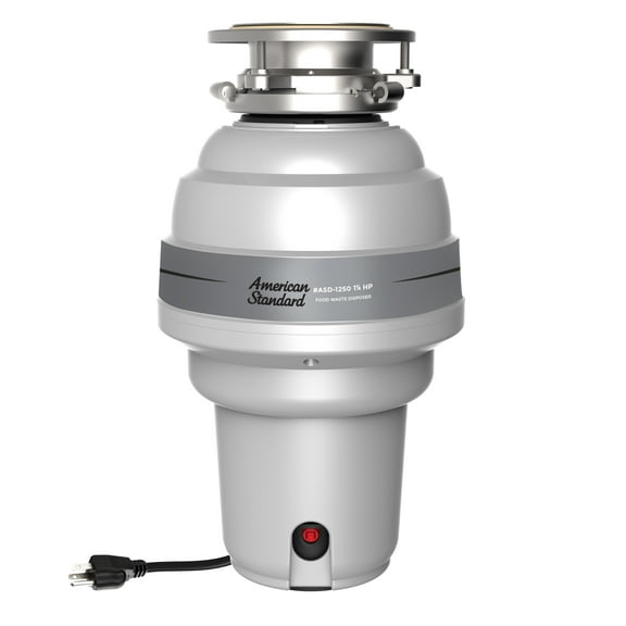American Standard 1.25 HP Premium Garbage Disposal Continuous Feed with Cord 10-US-ASD-1250