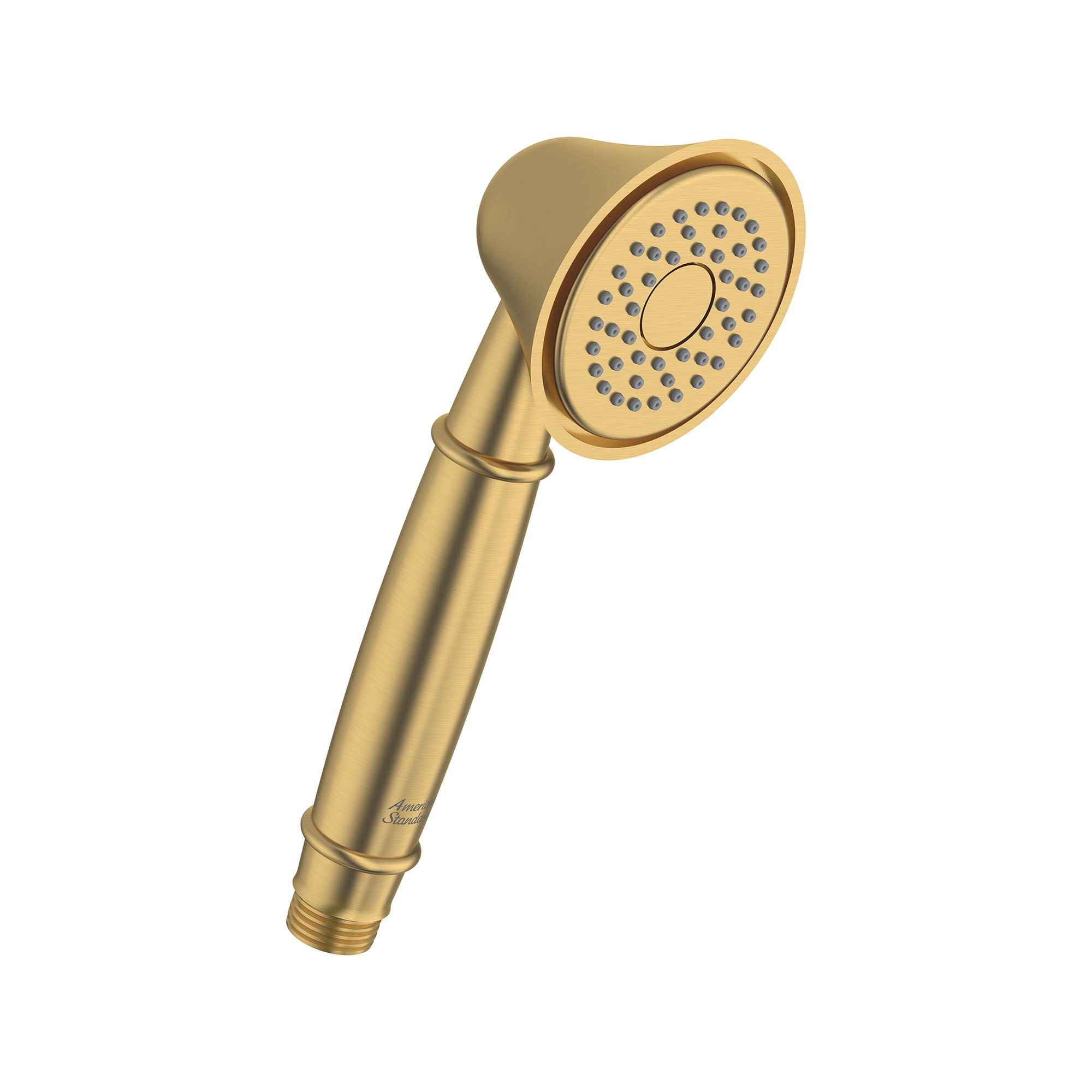 Brushed Gold Single Function Handheld Shower Head