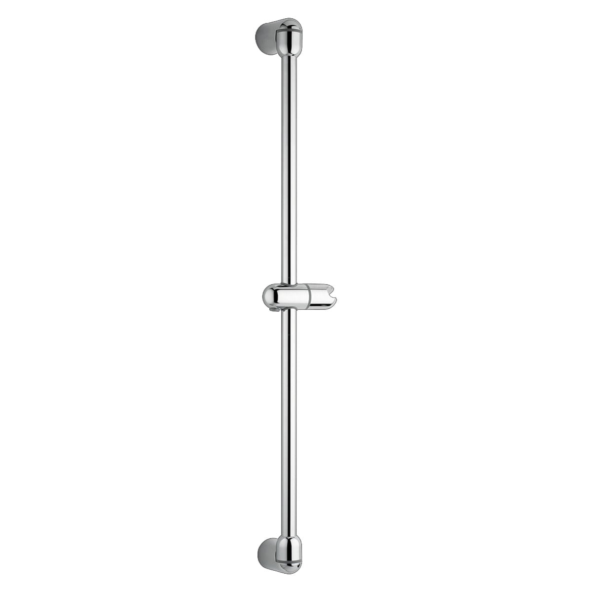 Adjustable Chrome Wall-Mounted Shower Slide Bar