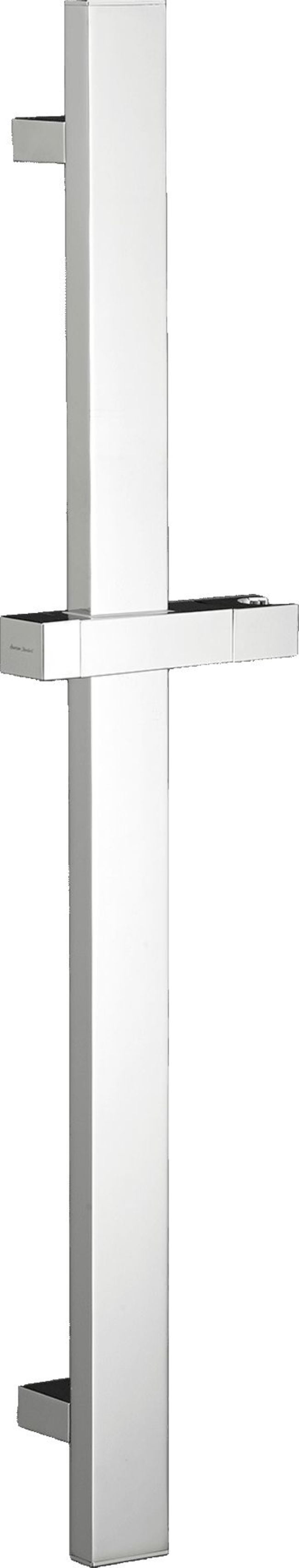 Chrome Brass Square Shower Slide Bar with Shower Bracket
