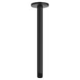 thumbnail image 1 of American Standard 1660190.243 Ceiling Mount Rain Shower Head Shower Arm 6 inch, Matte Black, 1 of 4