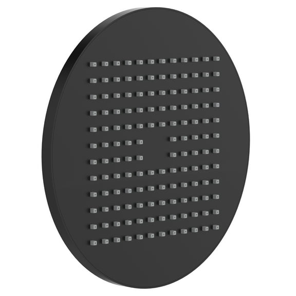 American Standard 1660683.243 Modern Rain Shower Head 10 inch 2.5 GPM, Matte Black