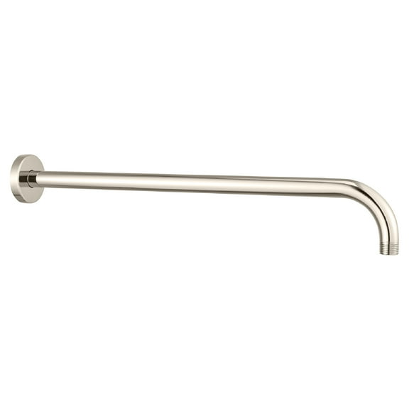 American Standard 18-in Wall Mount Right Angle Shower Arm in Polished Nickel