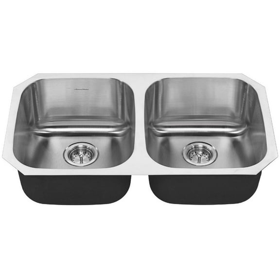 American Standard 18Db.9311800S Portsmouth 32-1/4" Double Basin Stainless Steel Kitchen