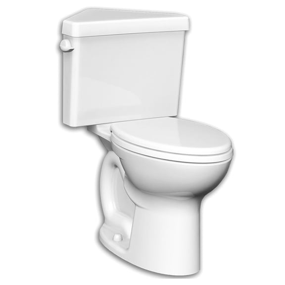 american standard cadet elongated two piece toilet 216ad.104.020 white