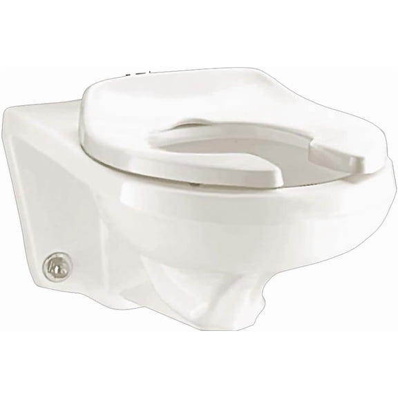 American Standard 2296019EC.020 Afwall Flowise ADA Retrofit Elongated Bowl with Slotted Rim, White