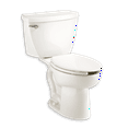 thumbnail image 1 of American Standard 2467016.020 Cadet Right Height Elongated Pressure-Assisted Toilet, 1.6 GPF, White, 1 of 2