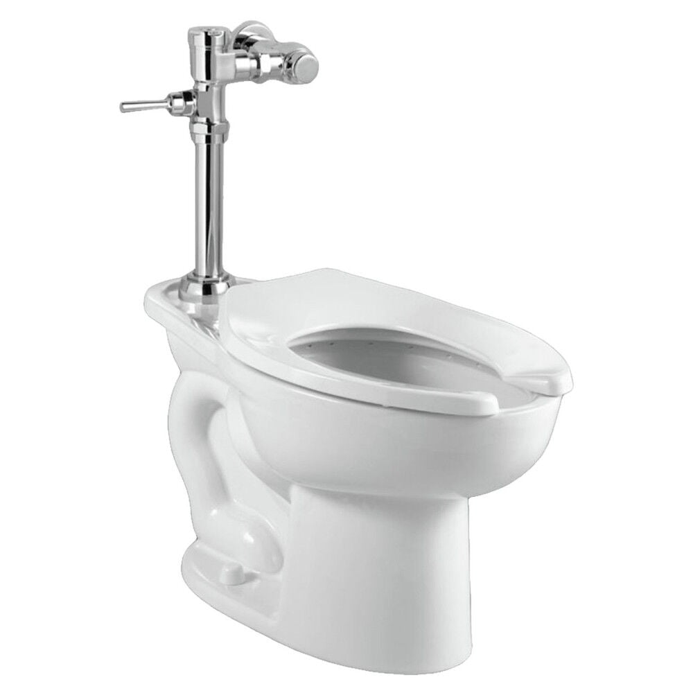 White Elongated High Efficiency One-Piece Toilet