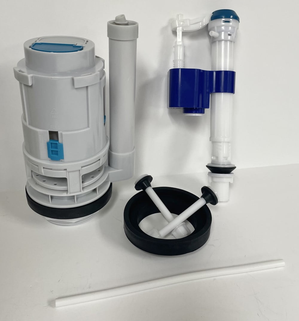 American Standard 3 inch Flush Valve, Dual Top Button, with Fill Valve