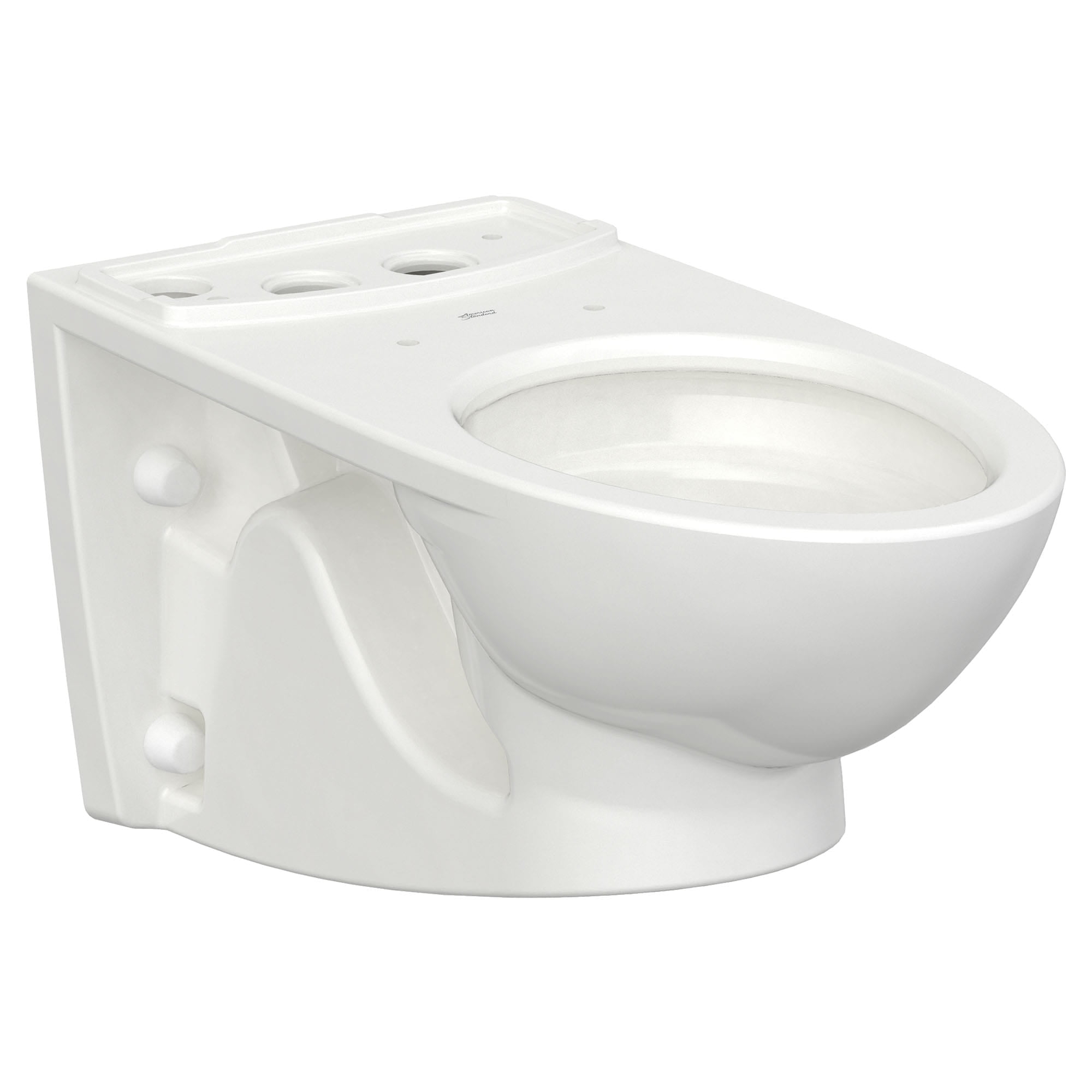 White Elongated Wall Mounted Dual Flush Toilet Bowl