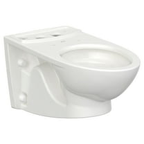 3447101.020 3447.101 Glenwall Wall Mounted Elongated Chair Height Toilet Bowl Only