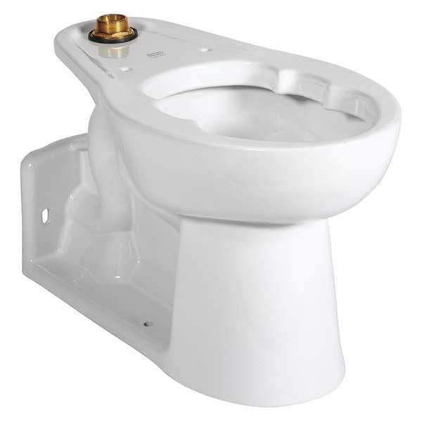 American Standard Priolo White Elongated Vitreous China Toilet Bowl