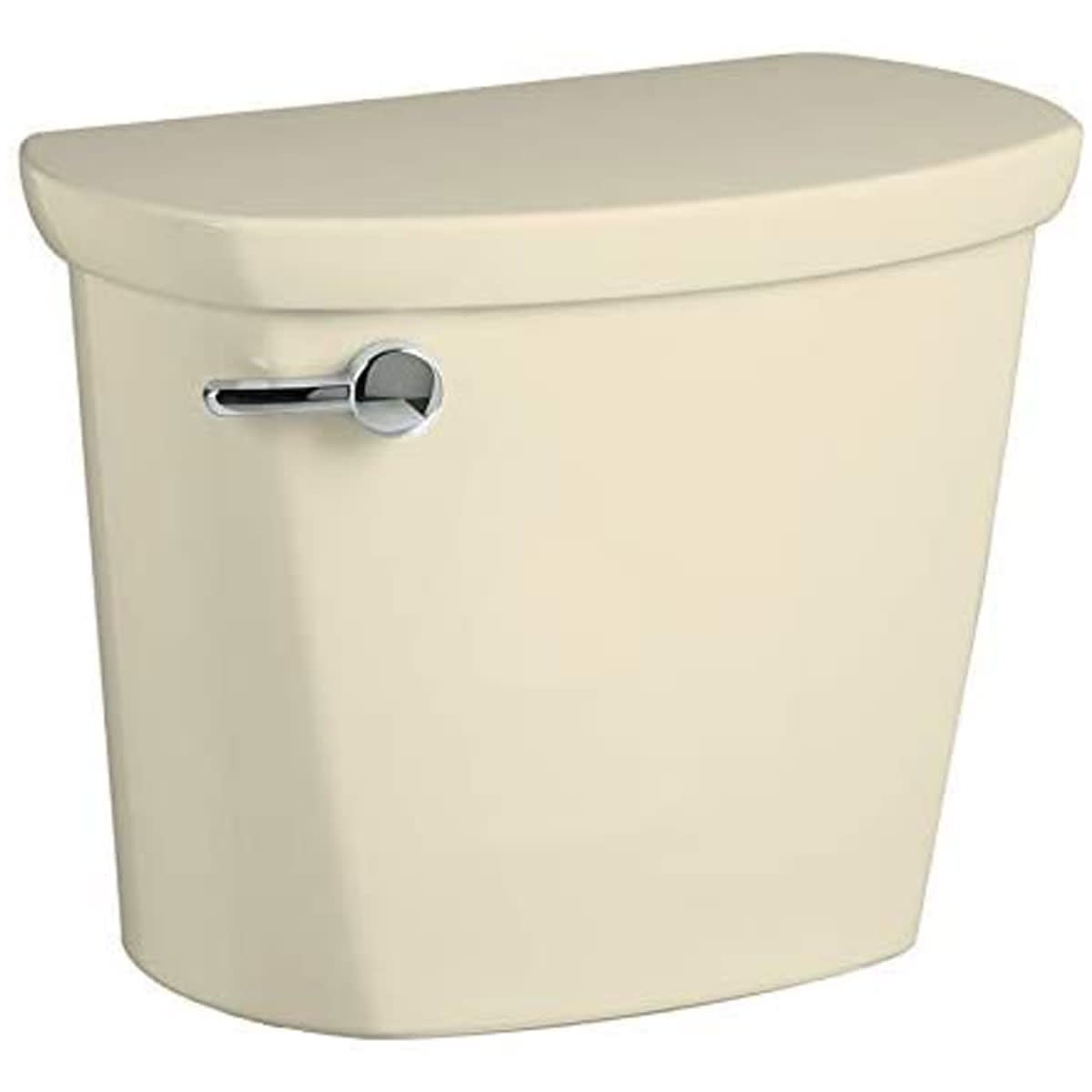 Cadet Pro Bone Porcelain Toilet Tank with Chrome Lever