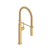 American Standard 4803.350 Studio S 1.8 GPM Single Hole Pre Rinse Kitchen Faucet - Brushed