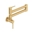 thumbnail image 1 of American Standard 4803.900 Studio S 4 GPM Wall Mounted Double-Jointed Pot Filler - Brushed, 1 of 6