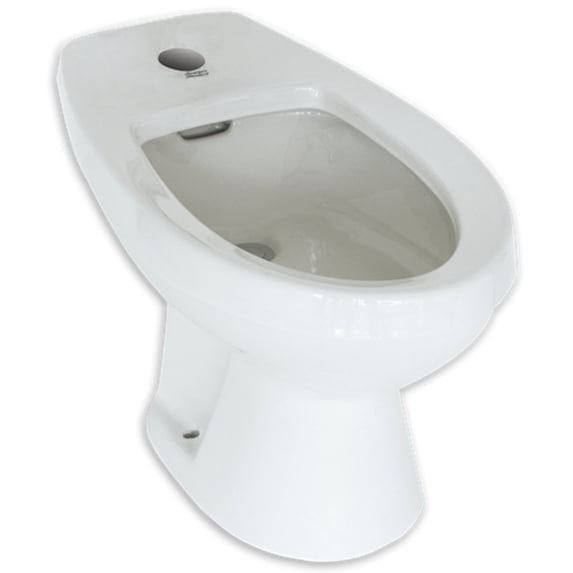 American Standard 5023.111 Cadet Floor Mounted Elongated Horizontal Spray Bidet - White