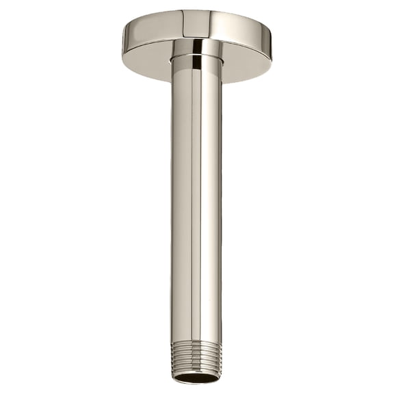 American Standard 6-in Ceiling Mount Shower Arm in Polished Nickel