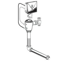 Ultima Selectronic Concealed Toilet Flush Valve, Base Model, Piston-Type, 1.28 gpf