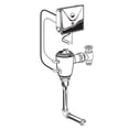 thumbnail image 1 of CON SELECT URINAL FV, BS, BASE, 0.5 GPF, 1 of 1
